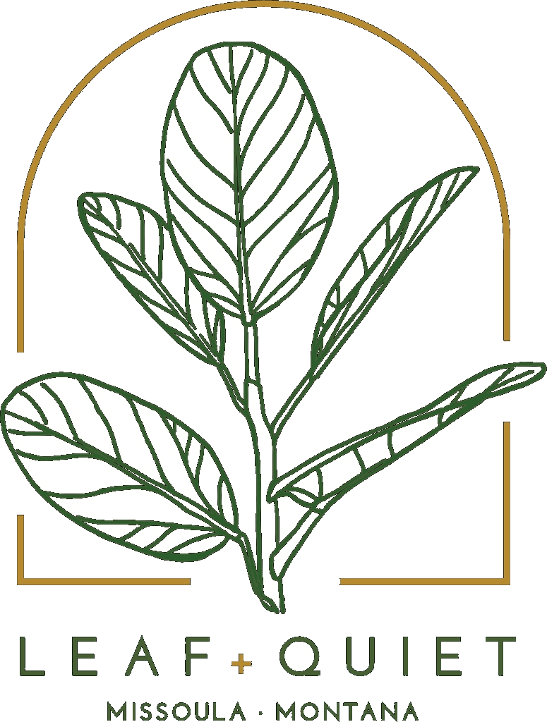 Leaf + Quiet logo